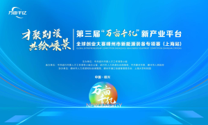 第三届中国·绍兴“万亩千亿”新产业平台 全球创业大赛嵊州市新能源装备专项赛（上海站）